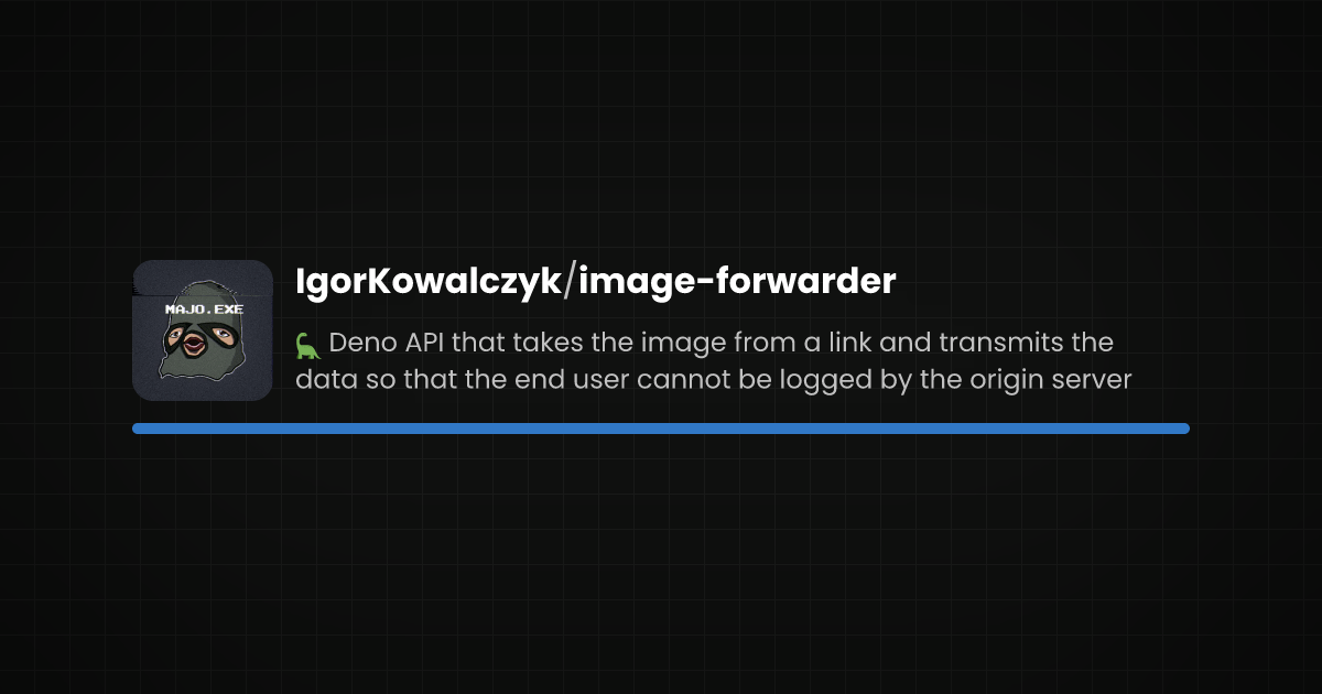 Preview of image-forwarder